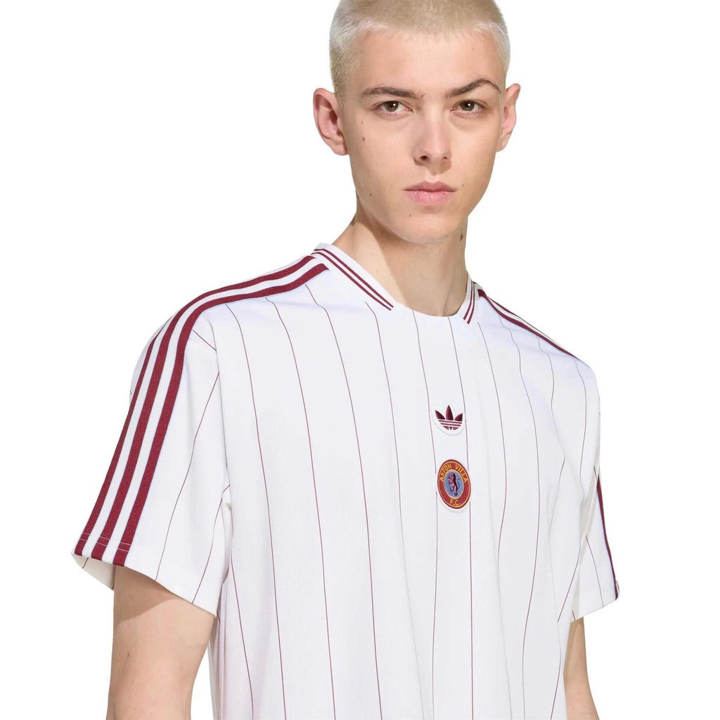 adidas 2025-25 Aston Villa Men's Icon Soccer Jersey
