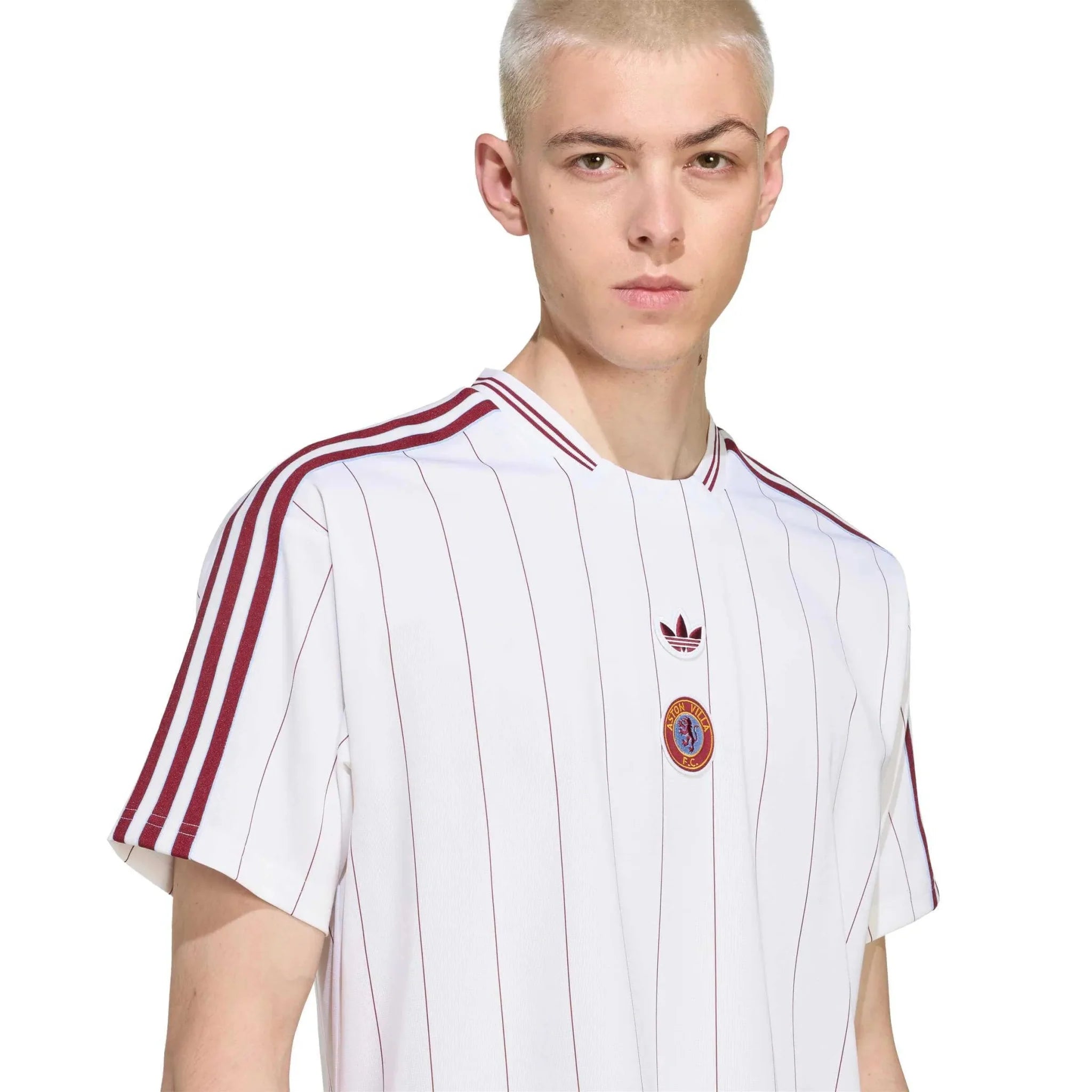 adidas 2025-25 Aston Villa Men's Icon Soccer Jersey