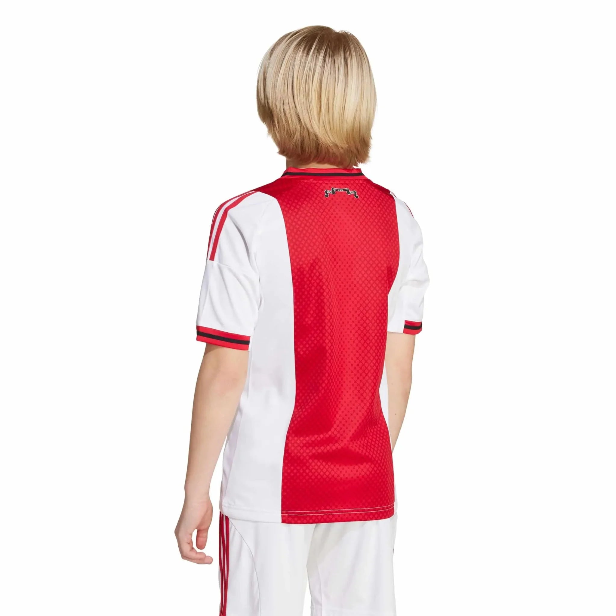 adidas 2025-26 Ajax Youth Stadium Home Soccer Jersey
