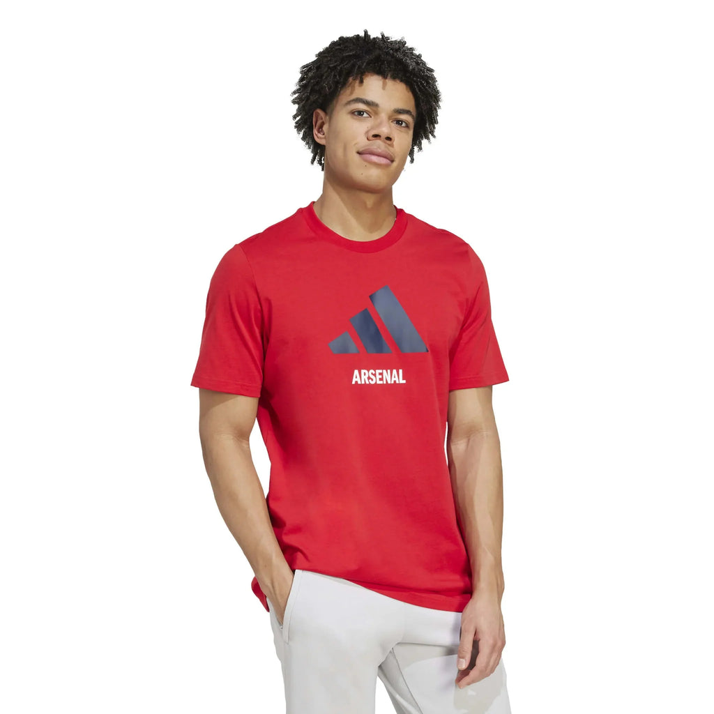 adidas 2025-26 Arsenal Men's Seasonal Graphic Tee
