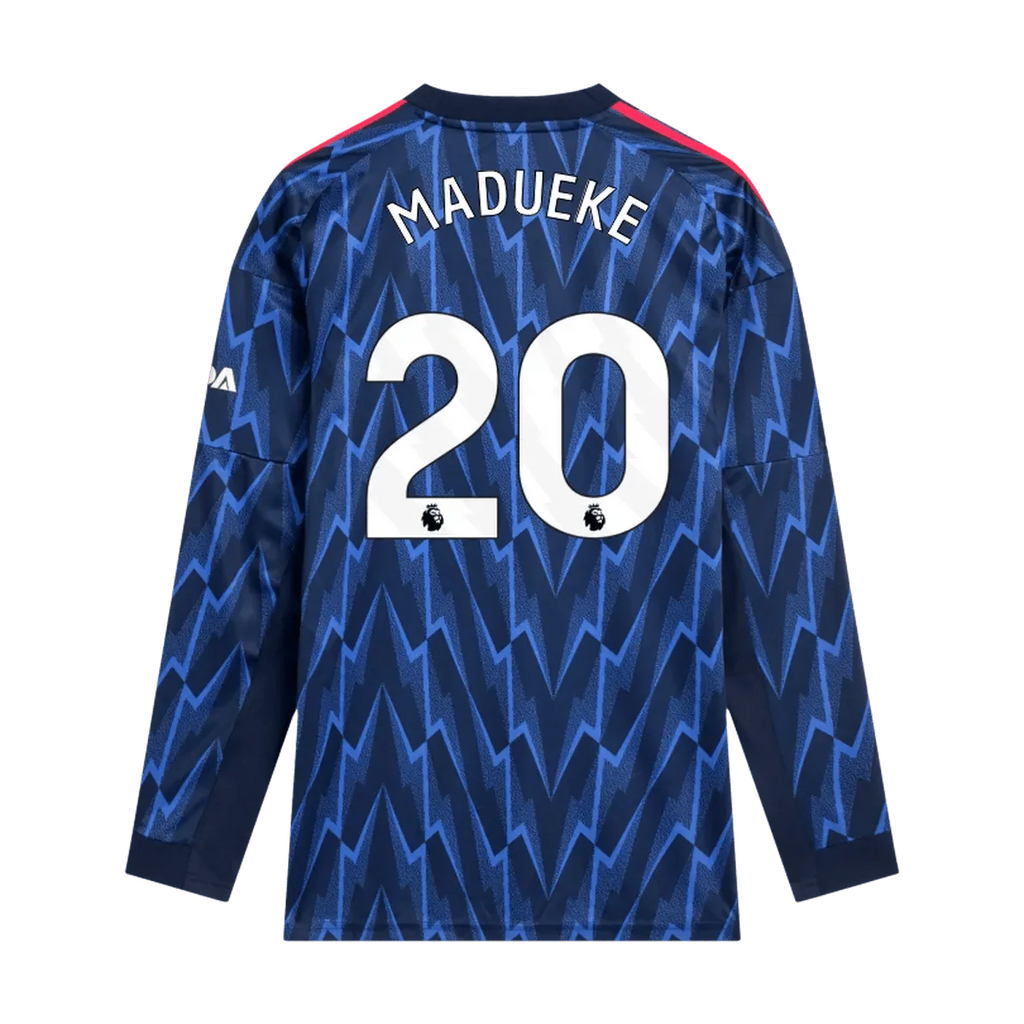 adidas 2025-26 Arsenal Men's Stadium Away Long-Sleeve Soccer Jersey