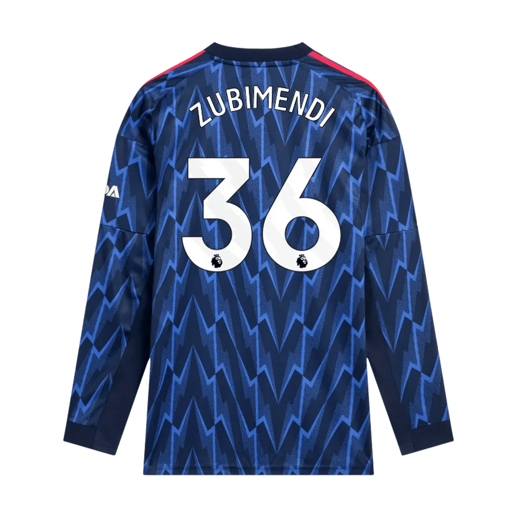 adidas 2025-26 Arsenal Men's Stadium Away Long-Sleeve Soccer Jersey