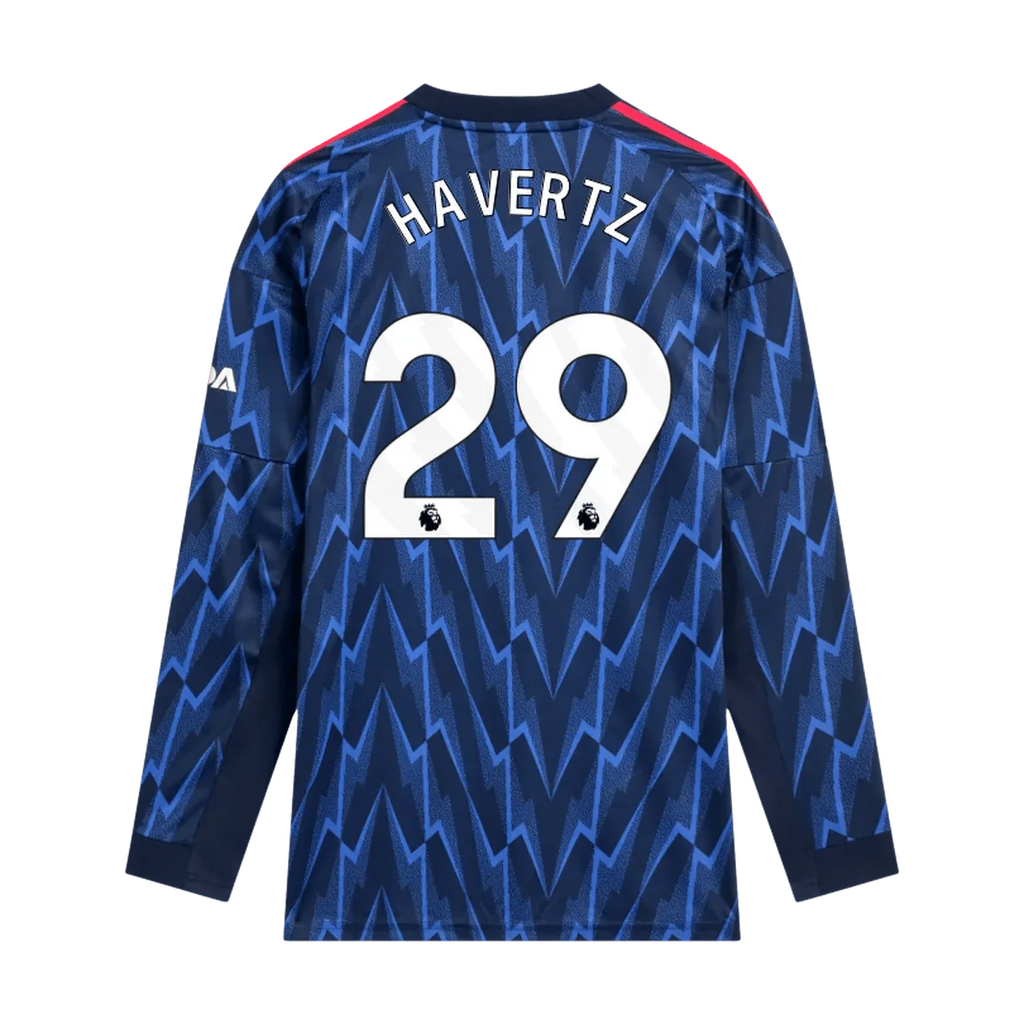 adidas 2025-26 Arsenal Men's Stadium Away Long-Sleeve Soccer Jersey