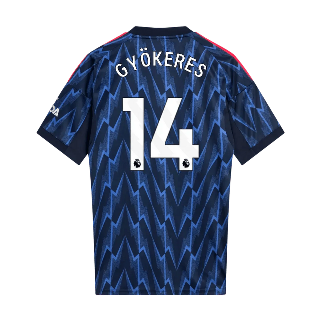 adidas 2025-26 Arsenal Youth Stadium Away Soccer Jersey