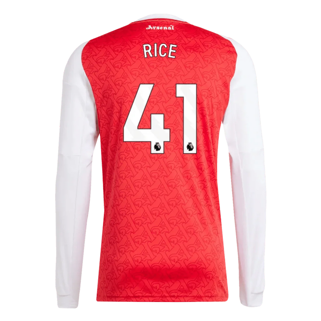 adidas 2025-26 Arsenal Men's Stadium Home Long-Sleeve Soccer Jersey