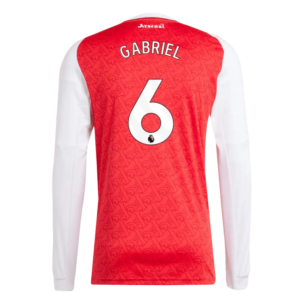 adidas 2025-26 Arsenal Men's Stadium Home Long-Sleeve Soccer Jersey