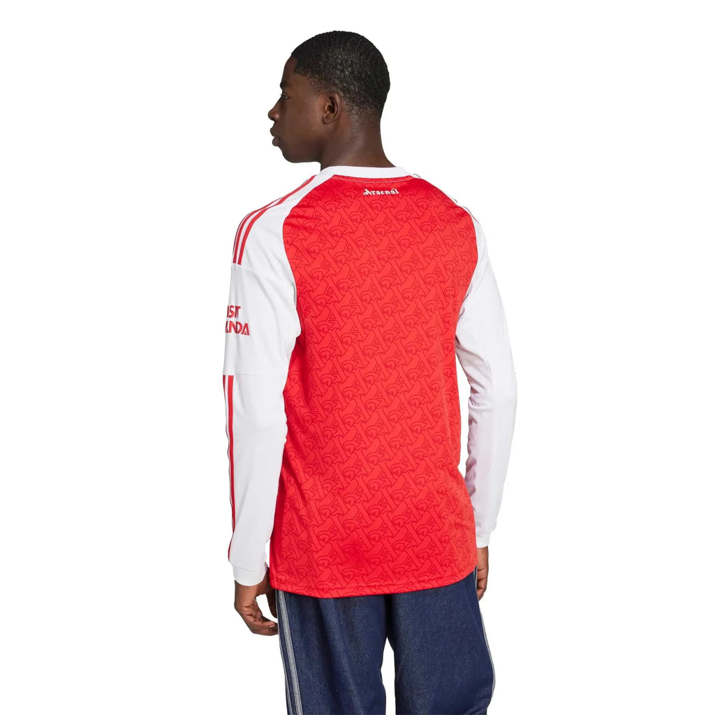 adidas 2025-26 Arsenal Men's Stadium Home Long-Sleeve Soccer Jersey