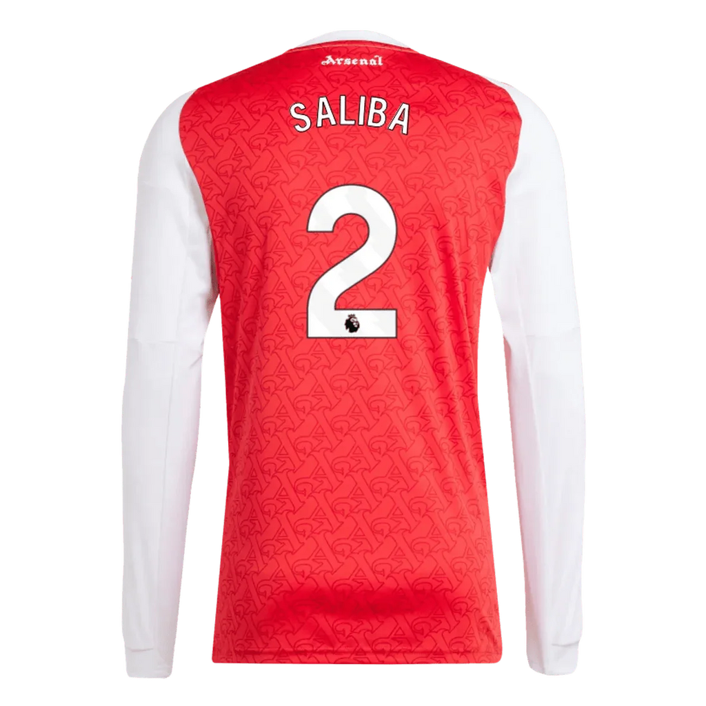 adidas 2025-26 Arsenal Men's Stadium Home Long-Sleeve Soccer Jersey