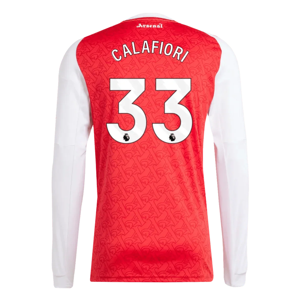 adidas 2025-26 Arsenal Men's Stadium Home Long-Sleeve Soccer Jersey