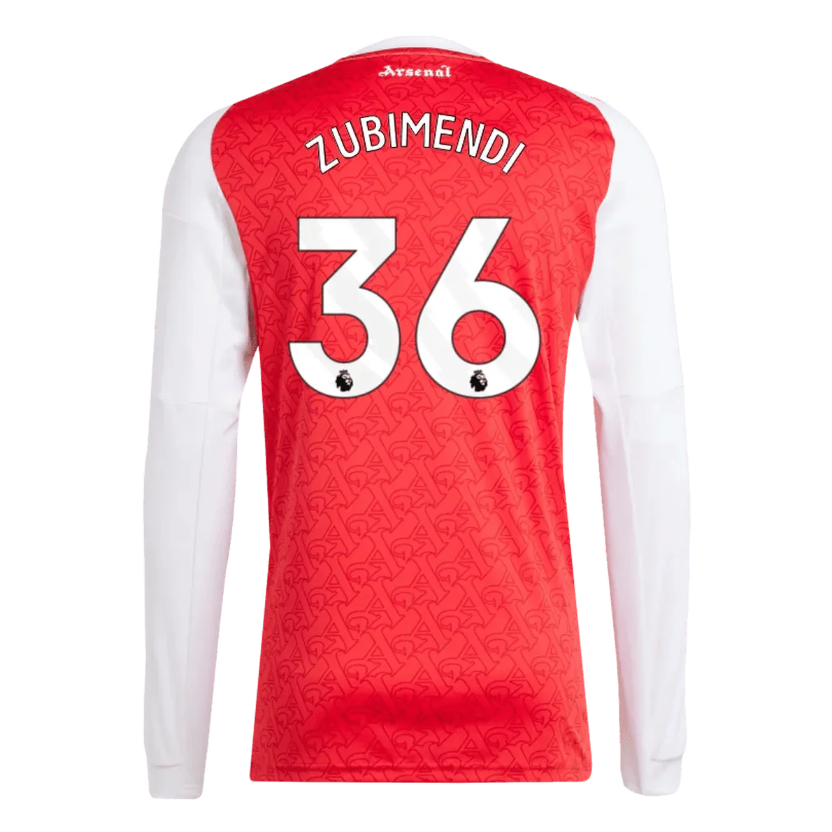 adidas 2025-26 Arsenal Men's Stadium Home Long-Sleeve Soccer Jersey