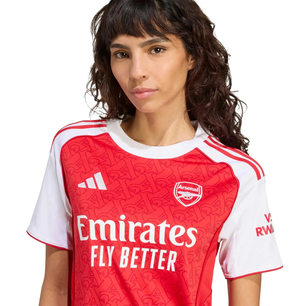 adidas 2025-26 Arsenal Women's Stadium Home Soccer Jersey