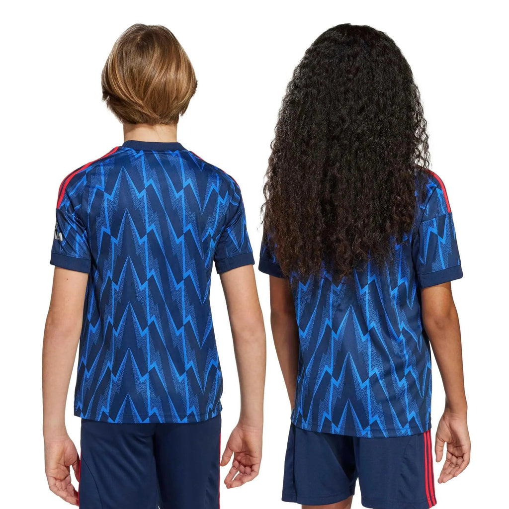 adidas 2025-26 Arsenal Youth Stadium Away Soccer Jersey