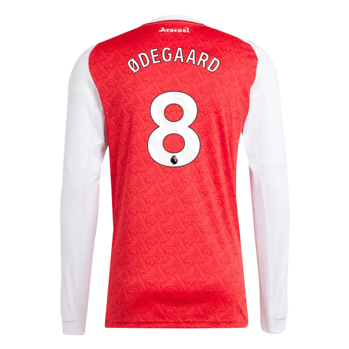 adidas 2025-26 Arsenal Youth Stadium Home Long-Sleeve Soccer Jersey