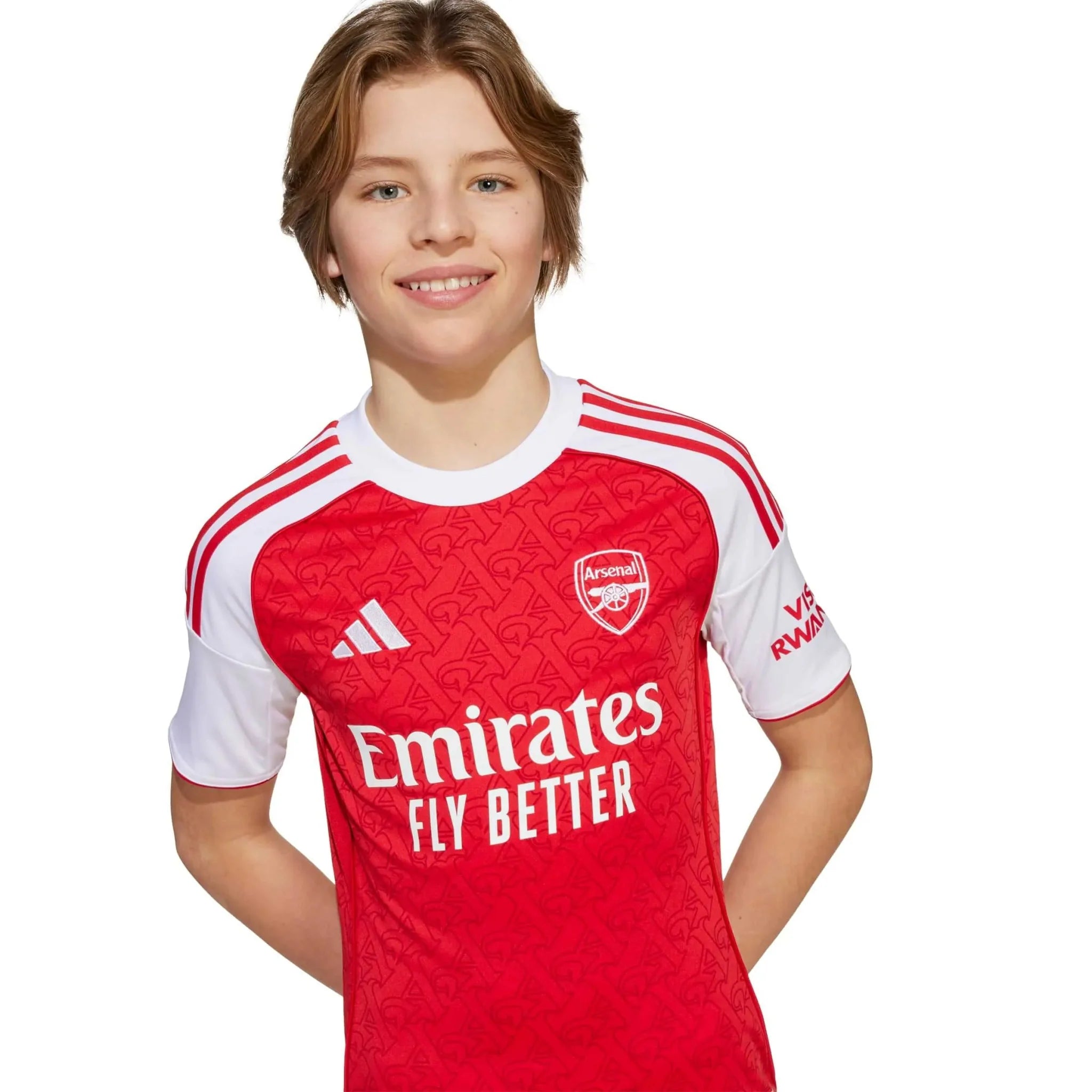 adidas 2025-26 Arsenal Youth Stadium Home Soccer Jersey