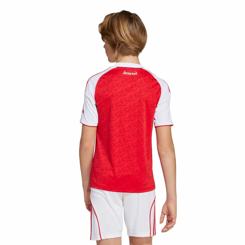 adidas 2025-26 Arsenal Youth Stadium Home Soccer Jersey
