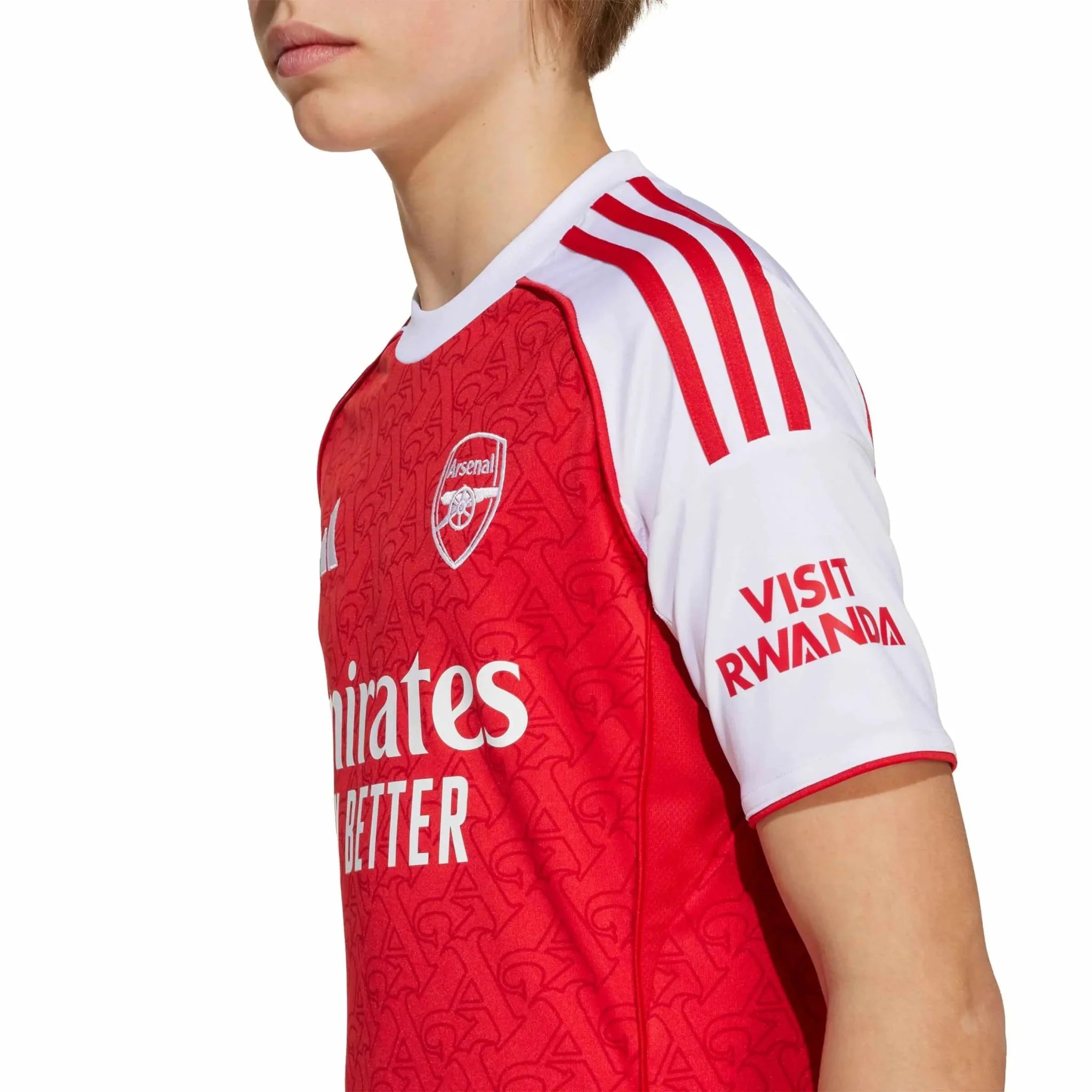 adidas 2025-26 Arsenal Youth Stadium Home Soccer Jersey