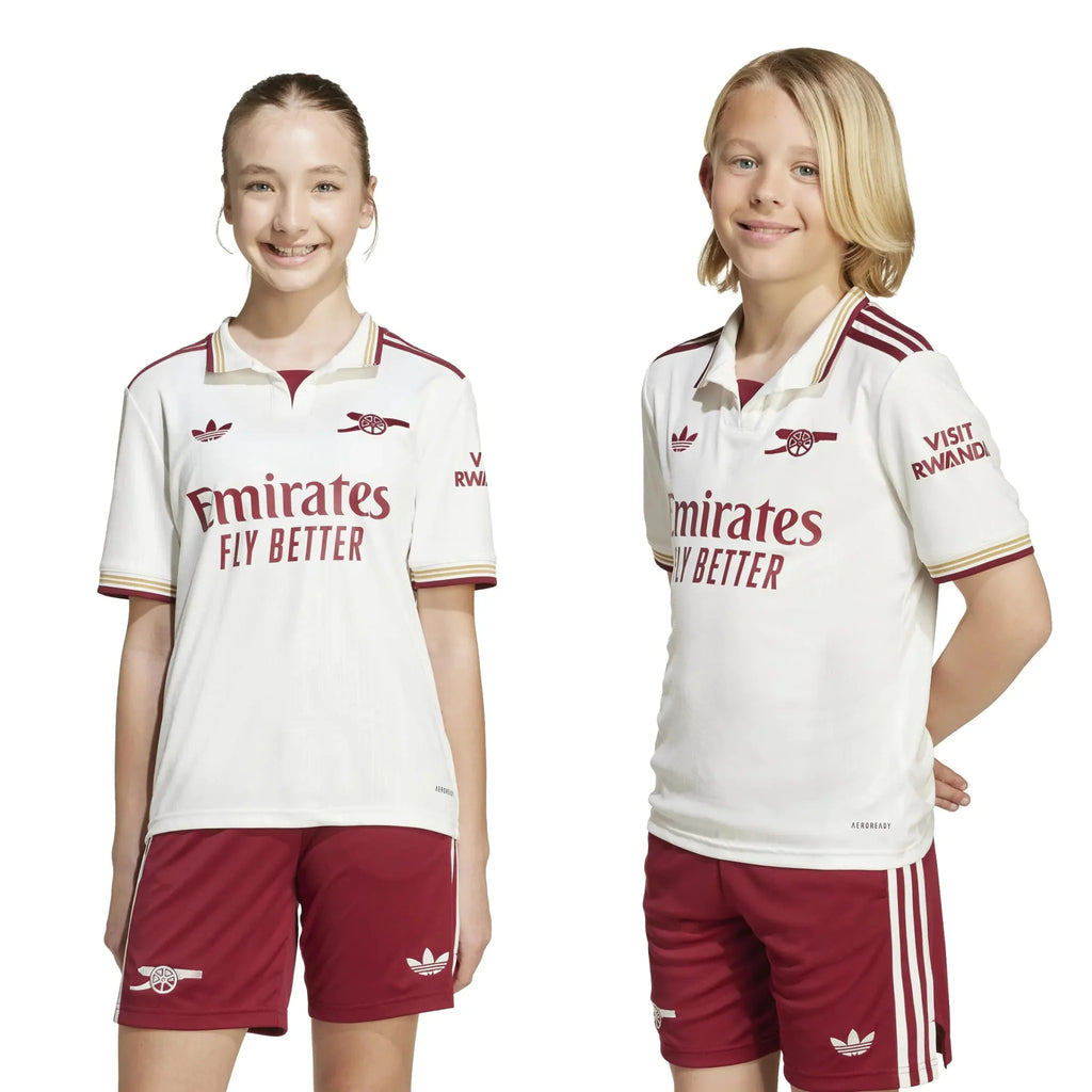 adidas 2025-26 Arsenal Youth Stadium Third Soccer Jersey