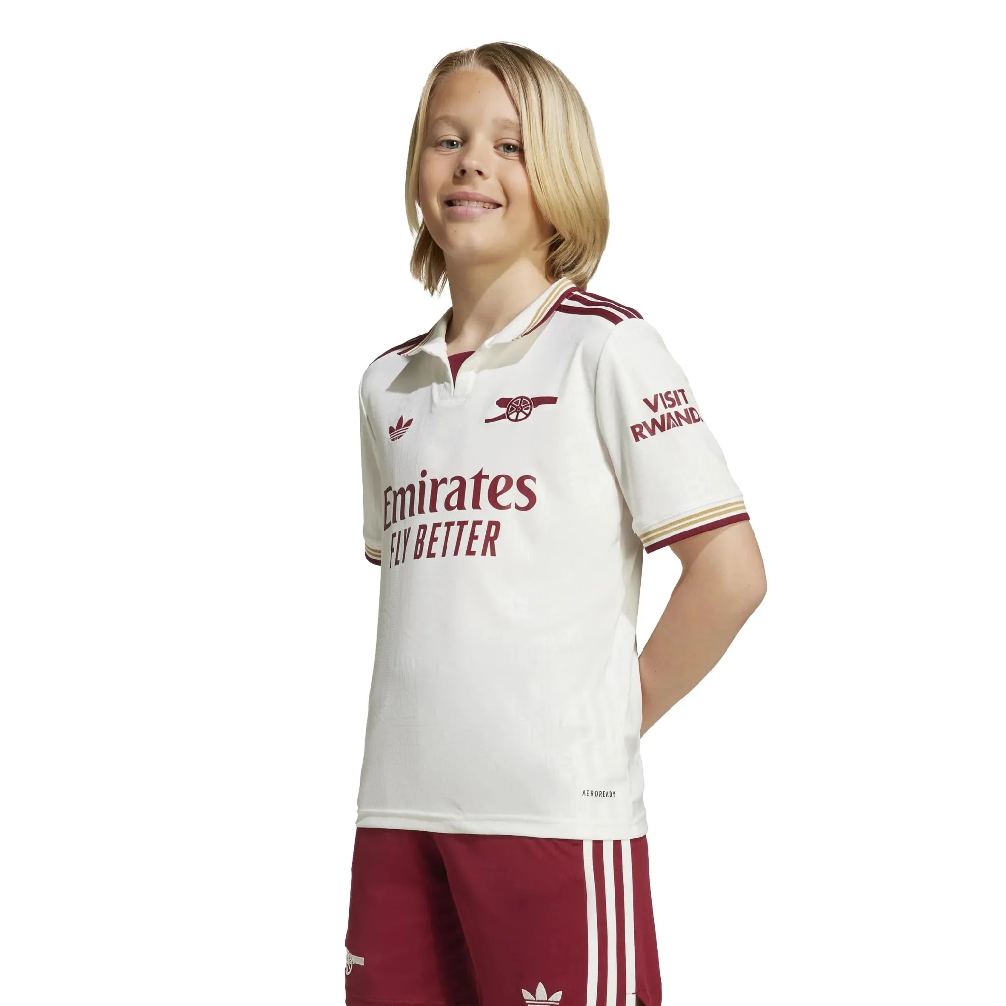 adidas 2025-26 Arsenal Youth Stadium Third Soccer Jersey