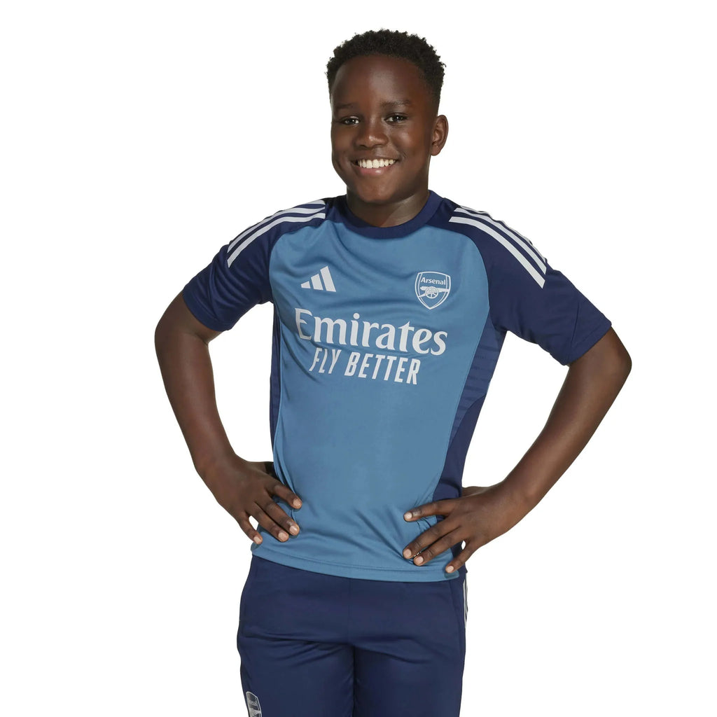 adidas 2025-26 Arsenal Youth Training Soccer Jersey