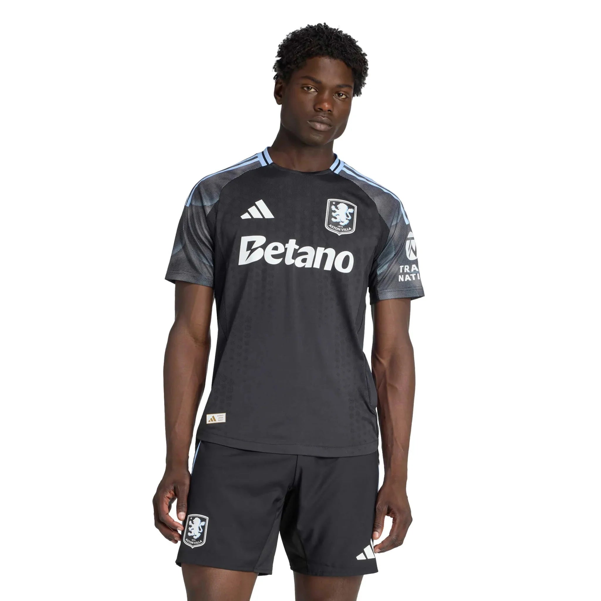 adidas 2025-26 Aston Villa Men's Authentic Away Soccer Jersey
