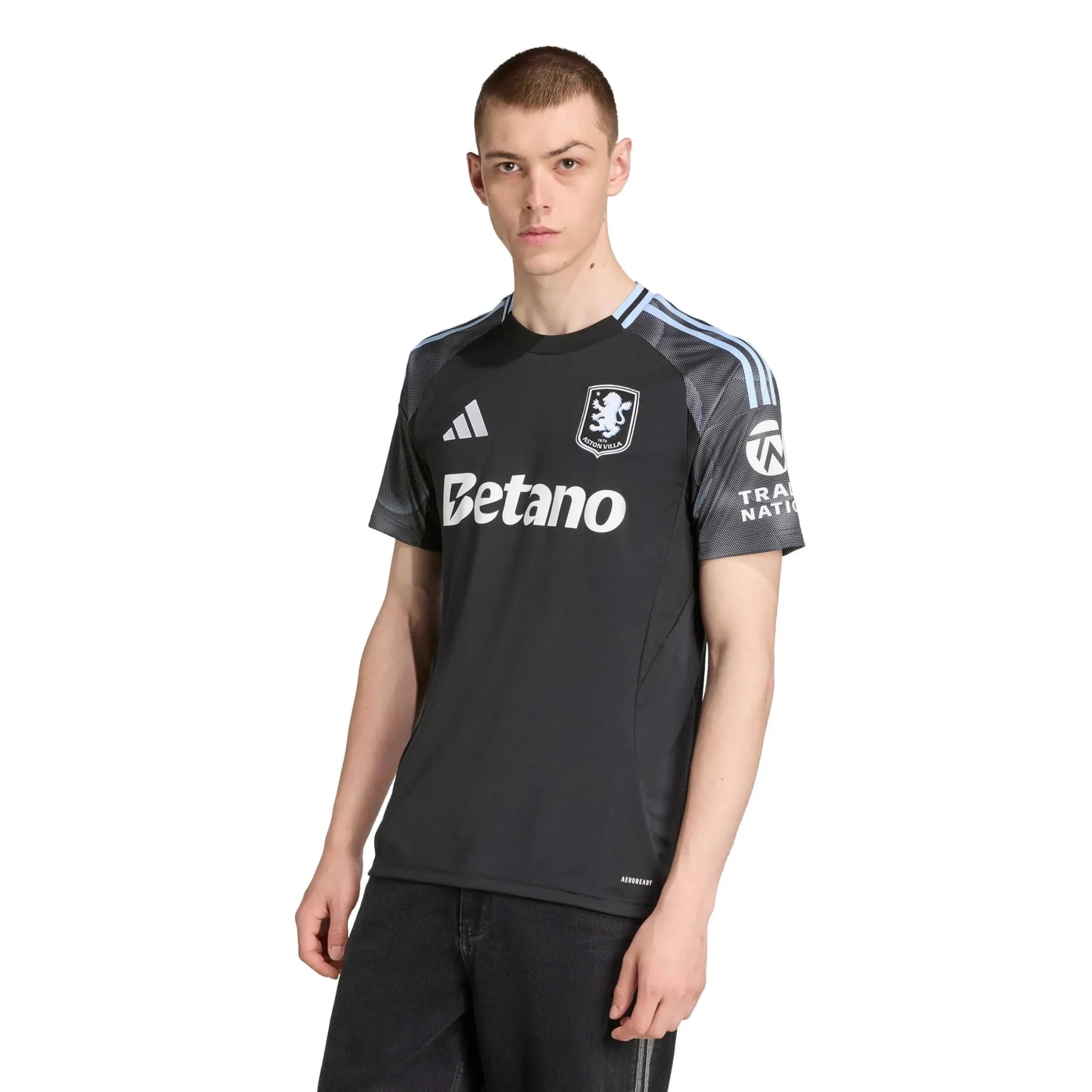 adidas 2025-26 Aston Villa Men's Stadium Away Soccer Jersey