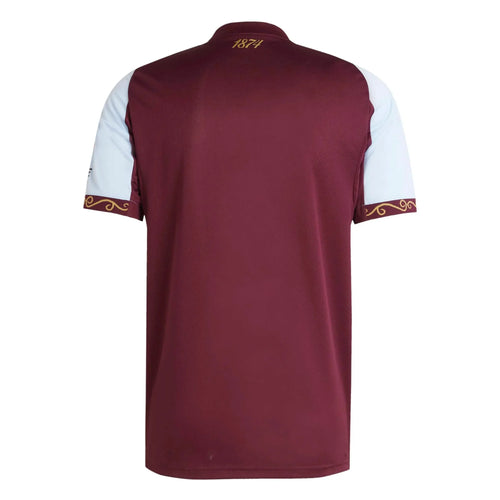 adidas 2025-26 Aston Villa Men's Stadium Home Soccer Jersey