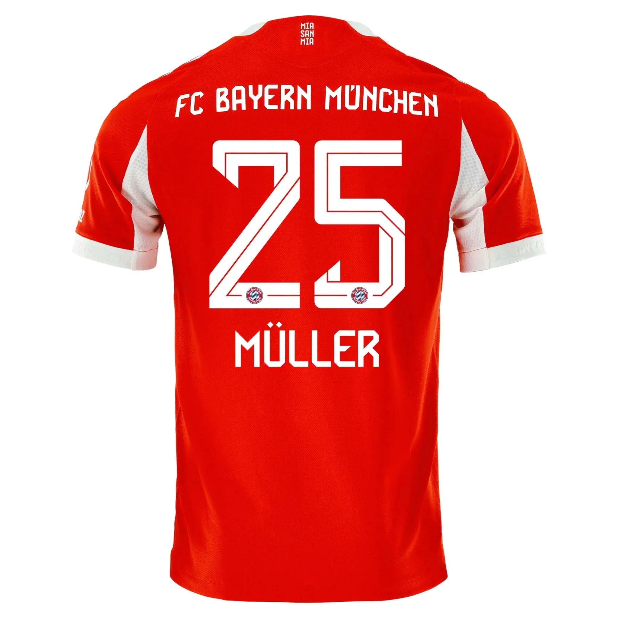 adidas 2025-26 Bayern Munich Men's Authentic Home Soccer Jersey