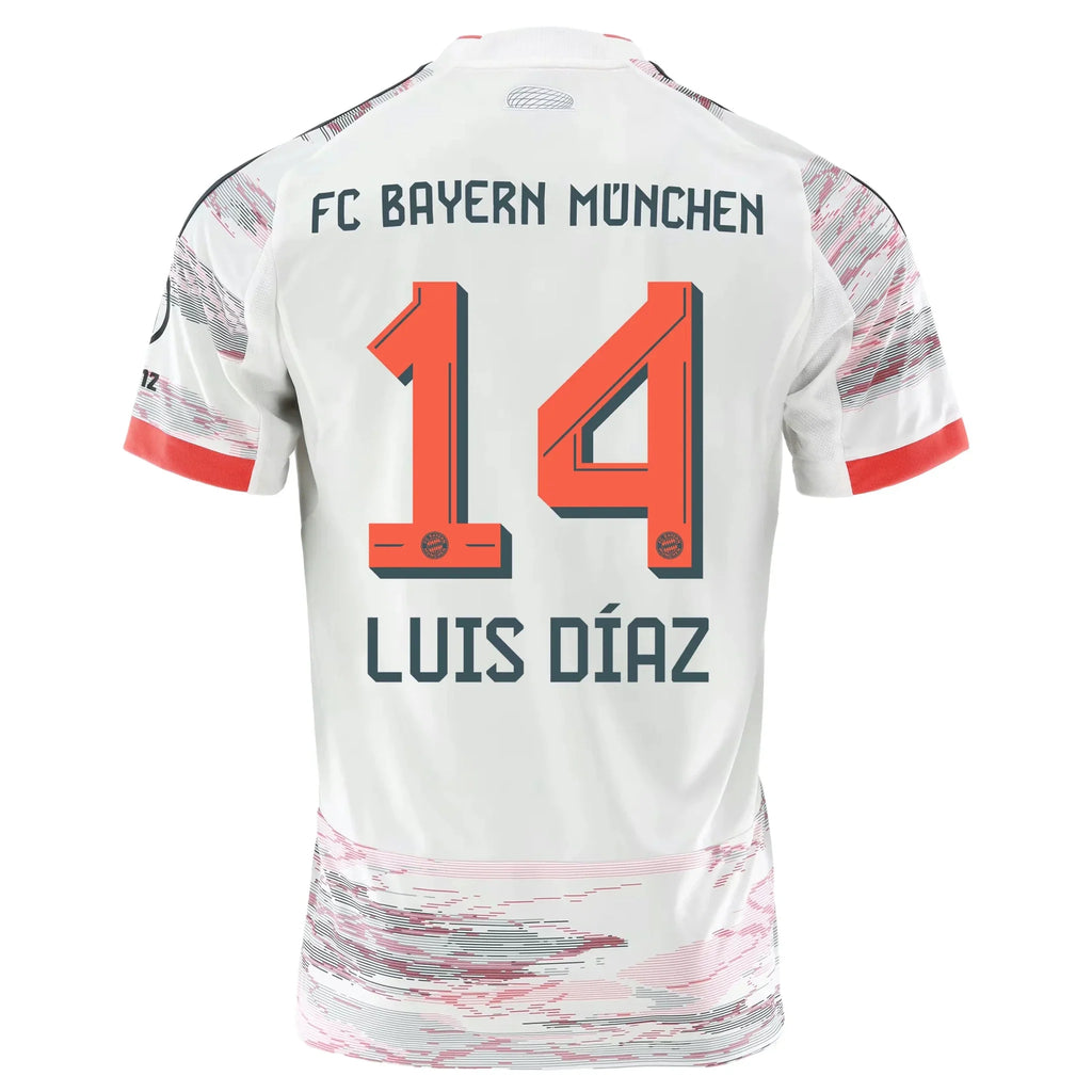 adidas 2025-26 Bayern Munich Men's Stadium Away Soccer Jersey
