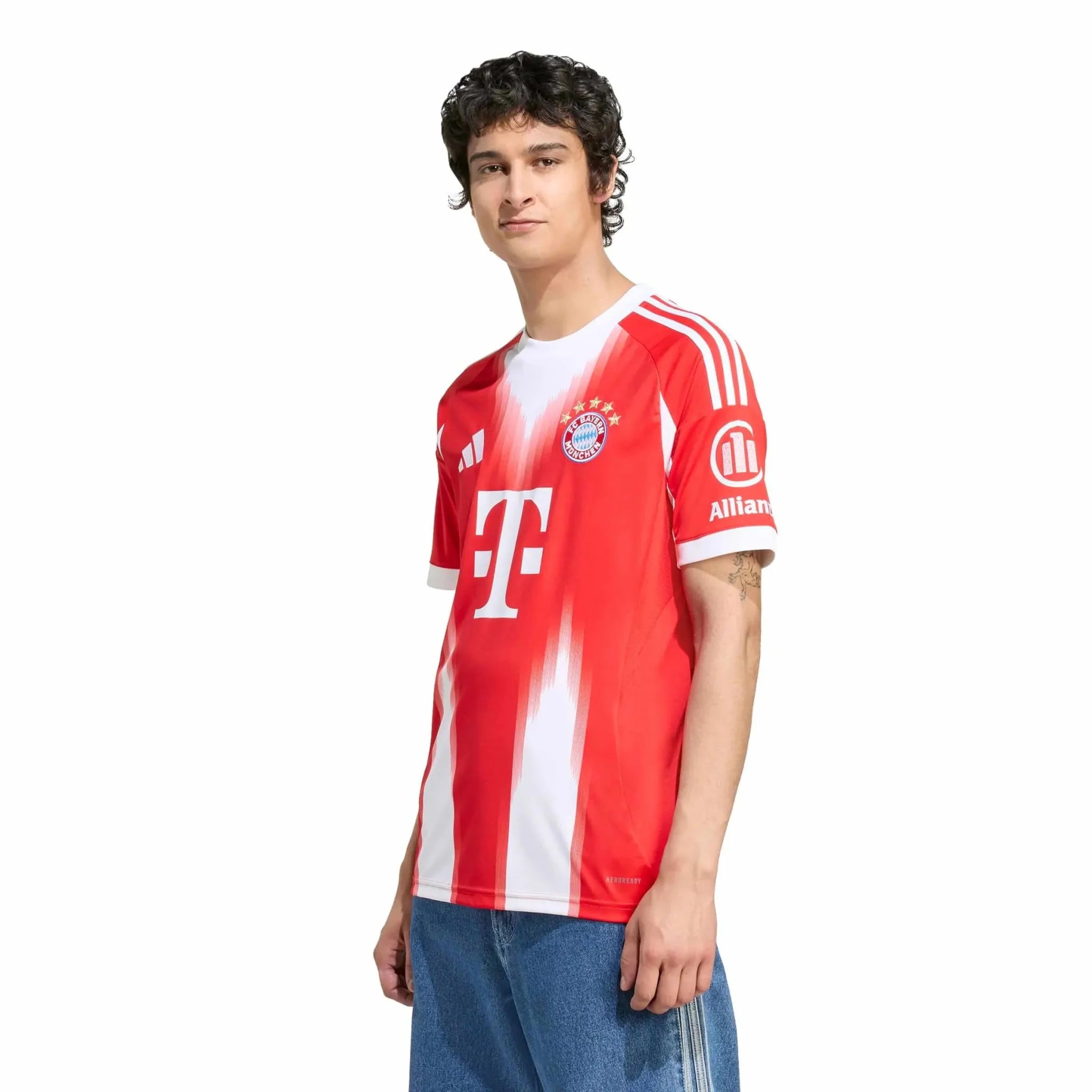 adidas 2025-26 Bayern Munich Men's Stadium Home Soccer Jersey