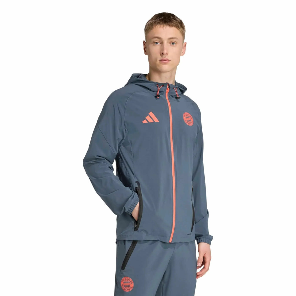 adidas 2025-26 Bayern Munich Men's Tiro 25 Competition Vis Tech Travel Jacket
