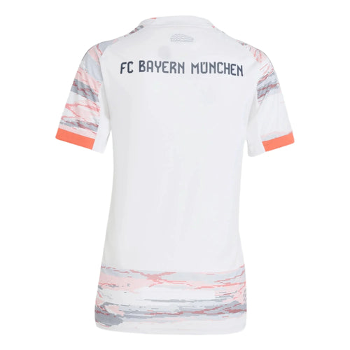 adidas 2025-26 Bayern Munich Women's Stadium Away Soccer Jersey