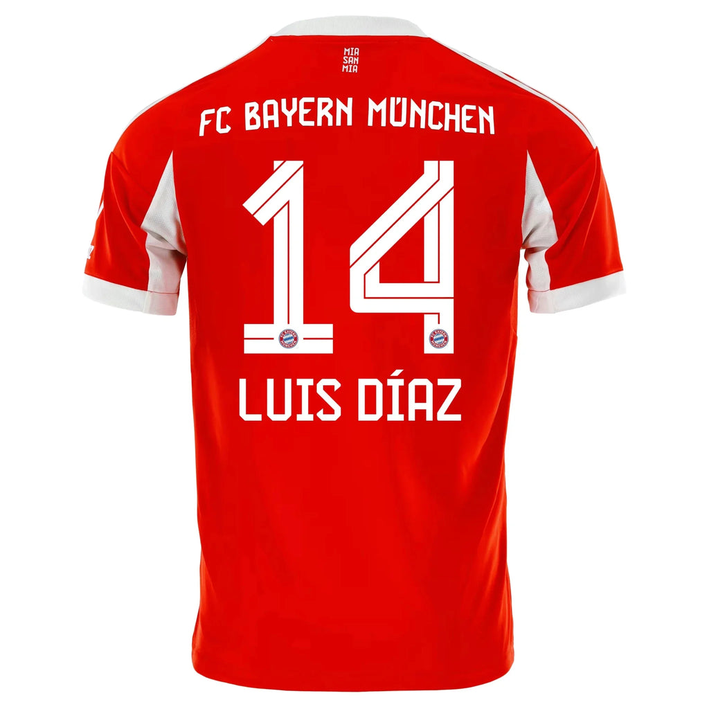 adidas 2025-26 Bayern Munich Men's Stadium Home Soccer Jersey