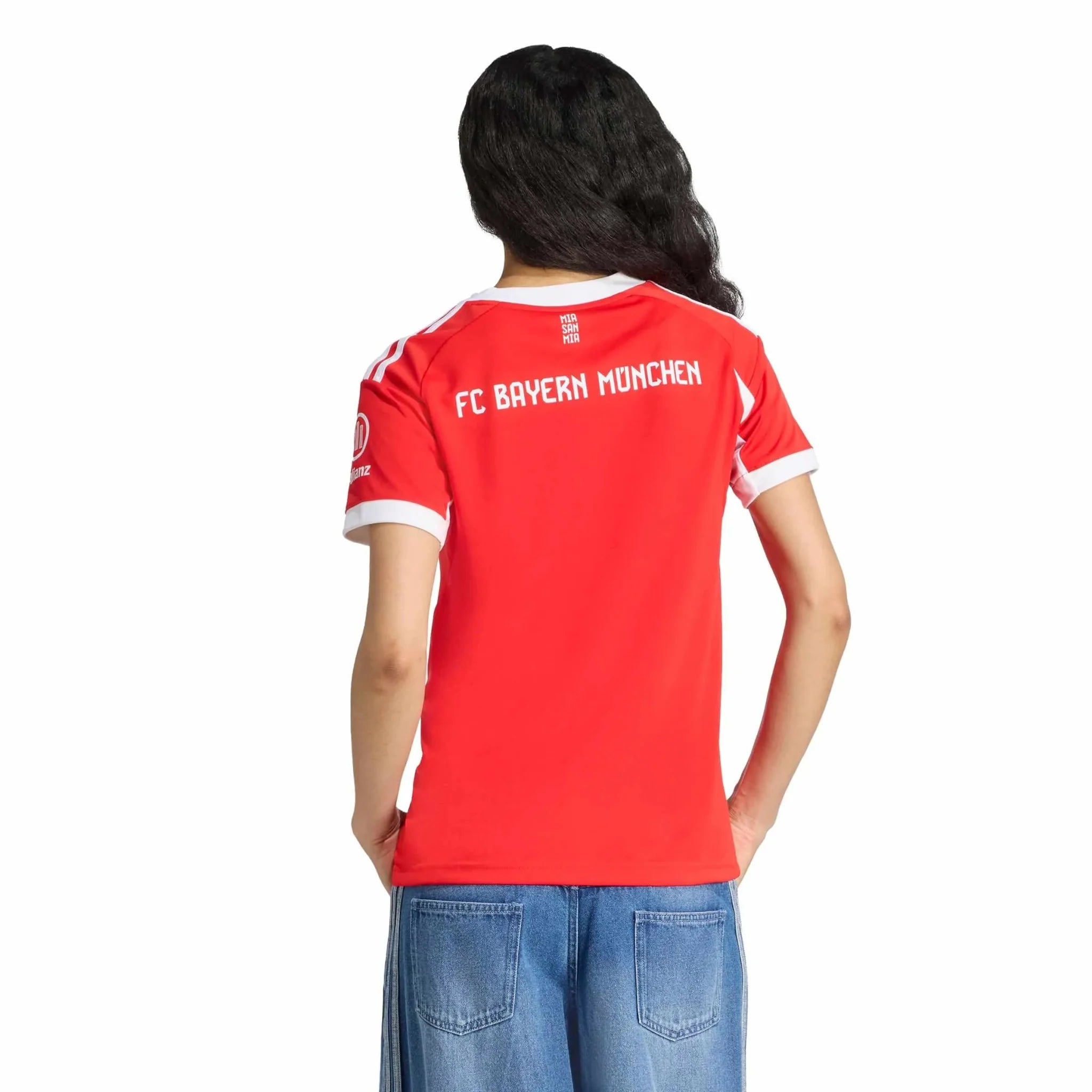 adidas 2025-26 Bayern Munich Women's Stadium Home Soccer Jersey