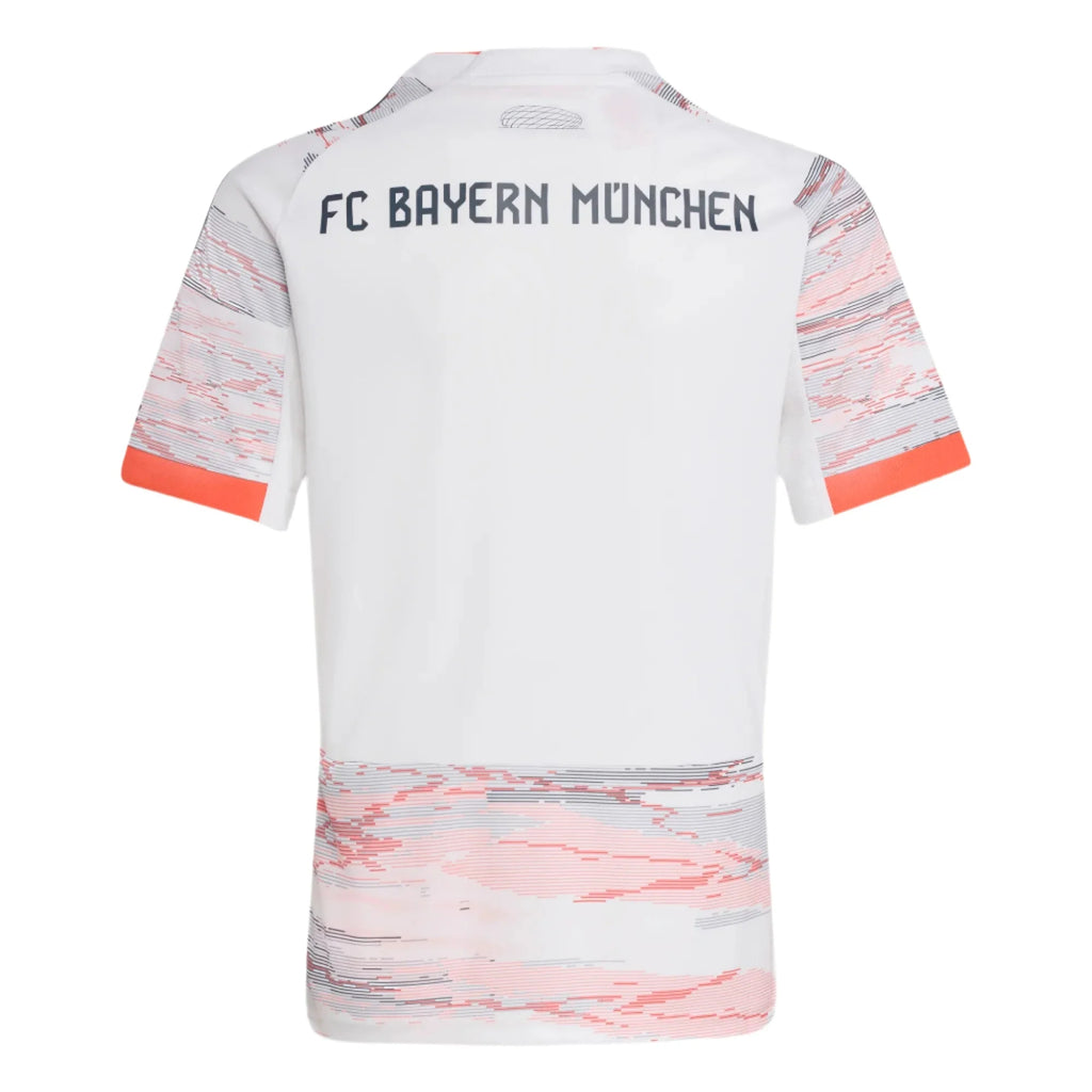adidas 2025-26 Bayern Munich Youth Stadium Away Soccer Jersey