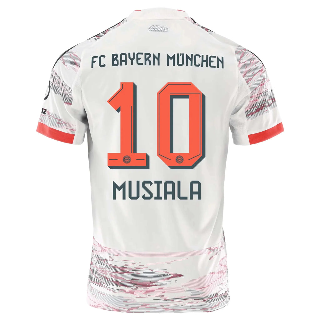 adidas 2025-26 Bayern Munich Men's Stadium Away Soccer Jersey