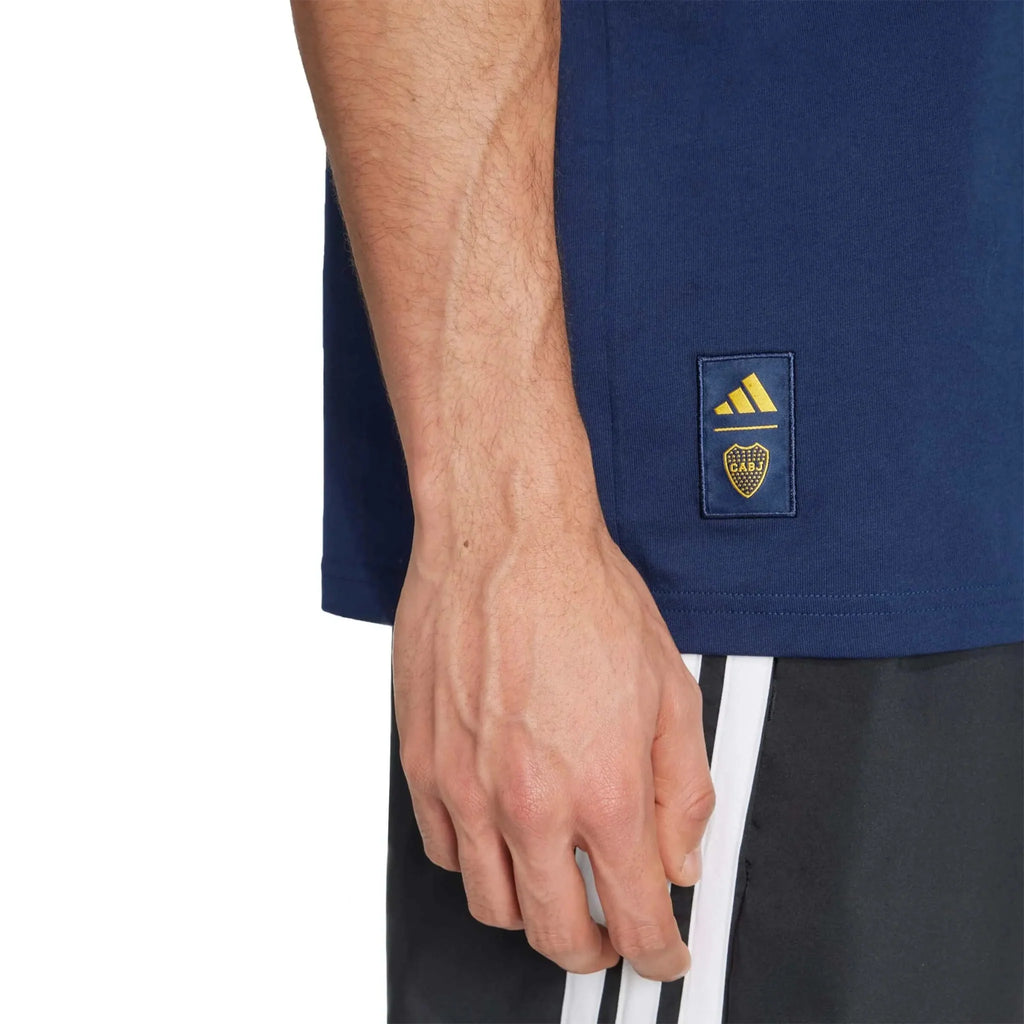 adidas 2025-26 Boca Juniors Men's Seasonal Graphic Tee