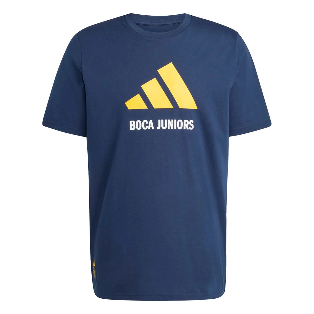 adidas 2025-26 Boca Juniors Men's Seasonal Graphic Tee