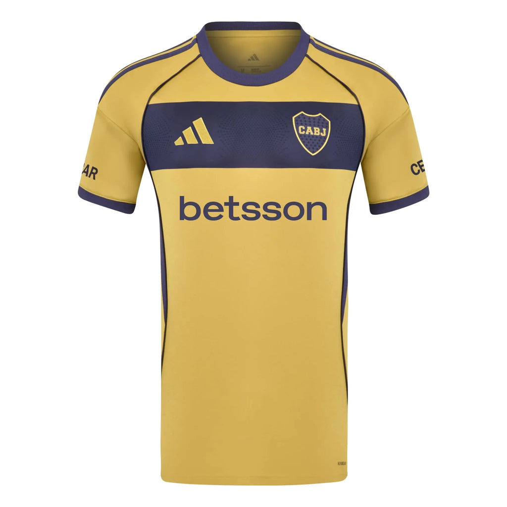 adidas 2025-26 Boca Juniors Men's Stadium Away Soccer Jersey
