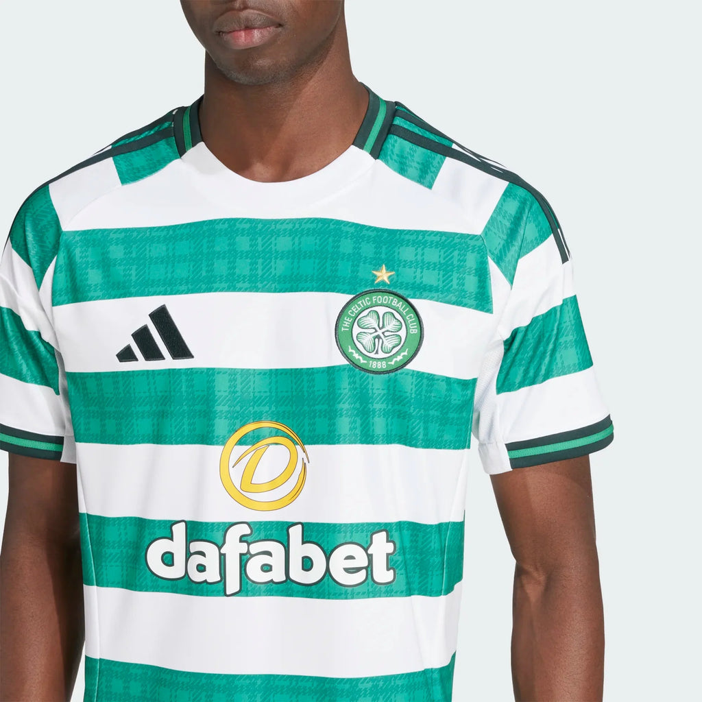 adidas 2025-26 Celtic Men's Stadium Home Soccer Jersey