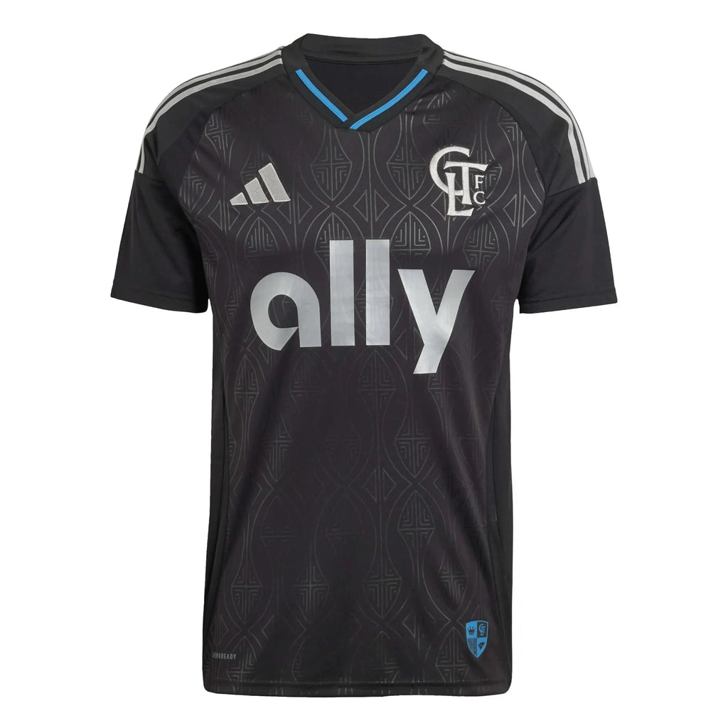 adidas 2025-26 Charlotte FC Men's Stadium Away Soccer Jersey