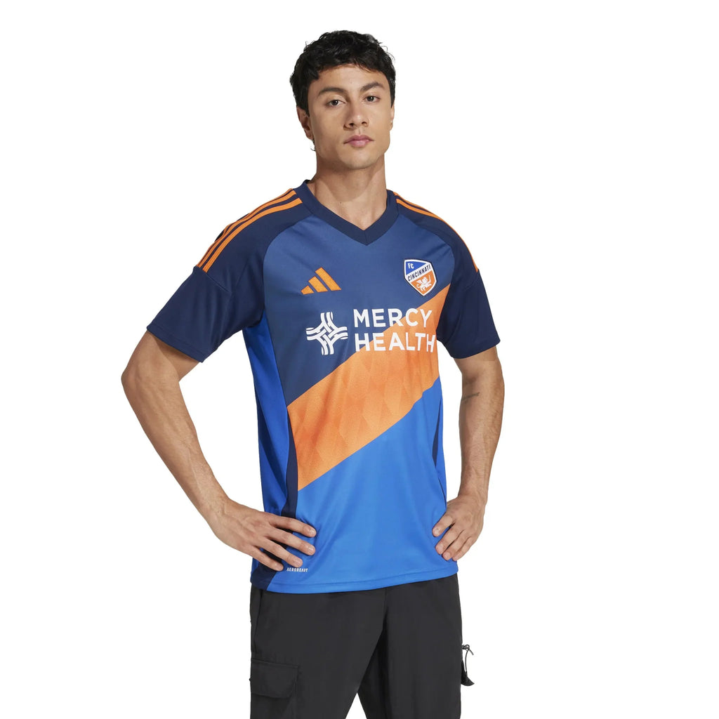 adidas 2025-26 Cincinnati Men's Stadium Home Soccer Jersey