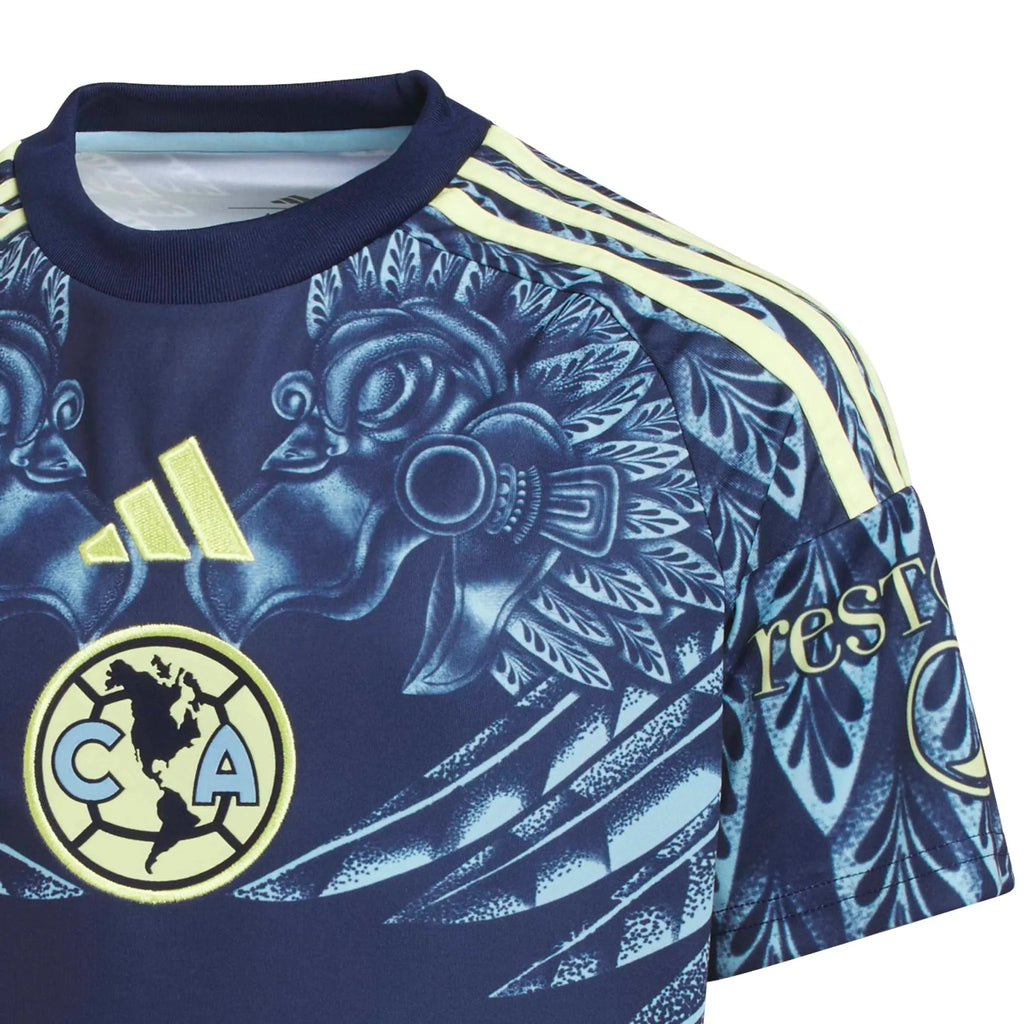 adidas 2025-26 Club America Youth Stadium Away Soccer Jersey