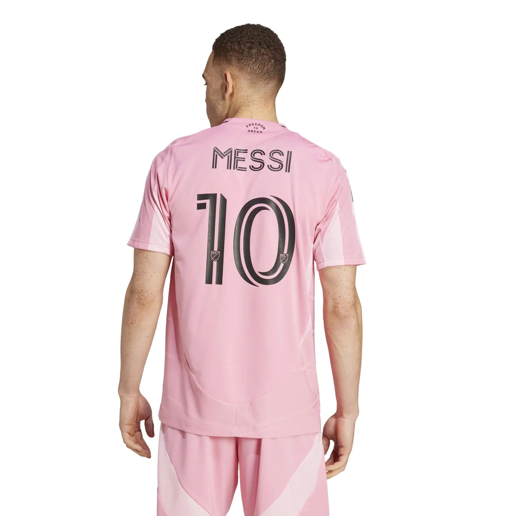 adidas 2025-26 Inter Miami Men's Messi #10 Authentic Home Soccer Jersey