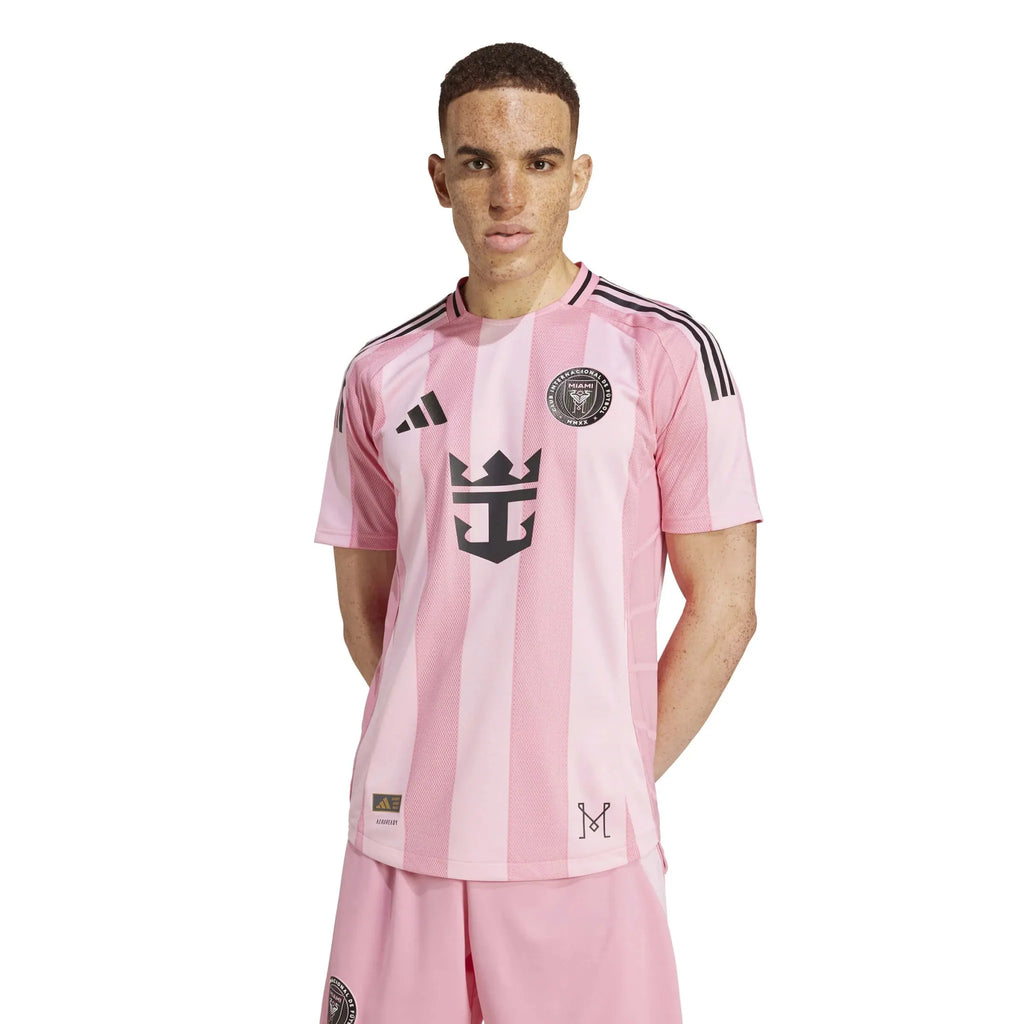 adidas 2025-26 Inter Miami Men's Messi #10 Authentic Home Soccer Jersey