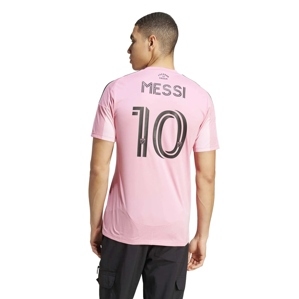 adidas 2025-26 Inter Miami Men's Messi #10 Stadium Home Soccer Jersey