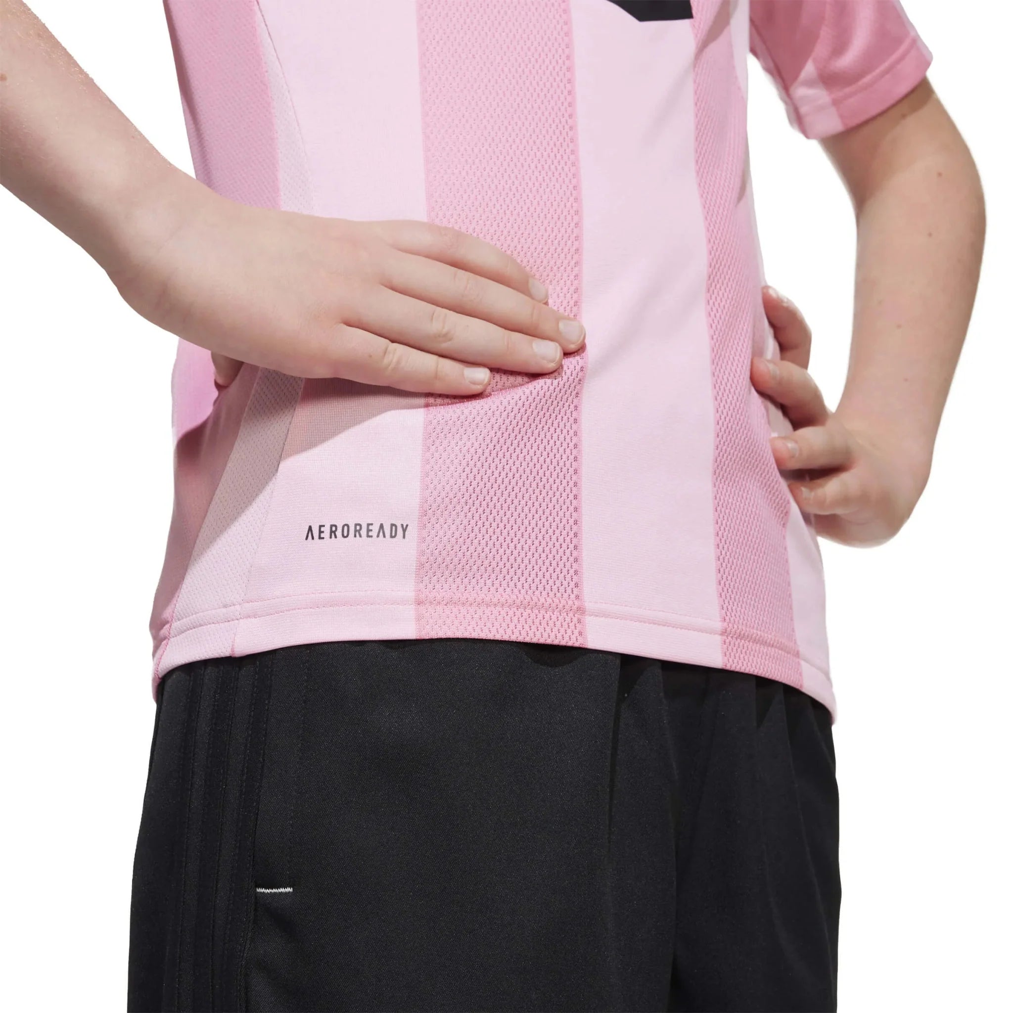 adidas 2025-26 Inter Miami Youth Stadium Home Soccer Jersey