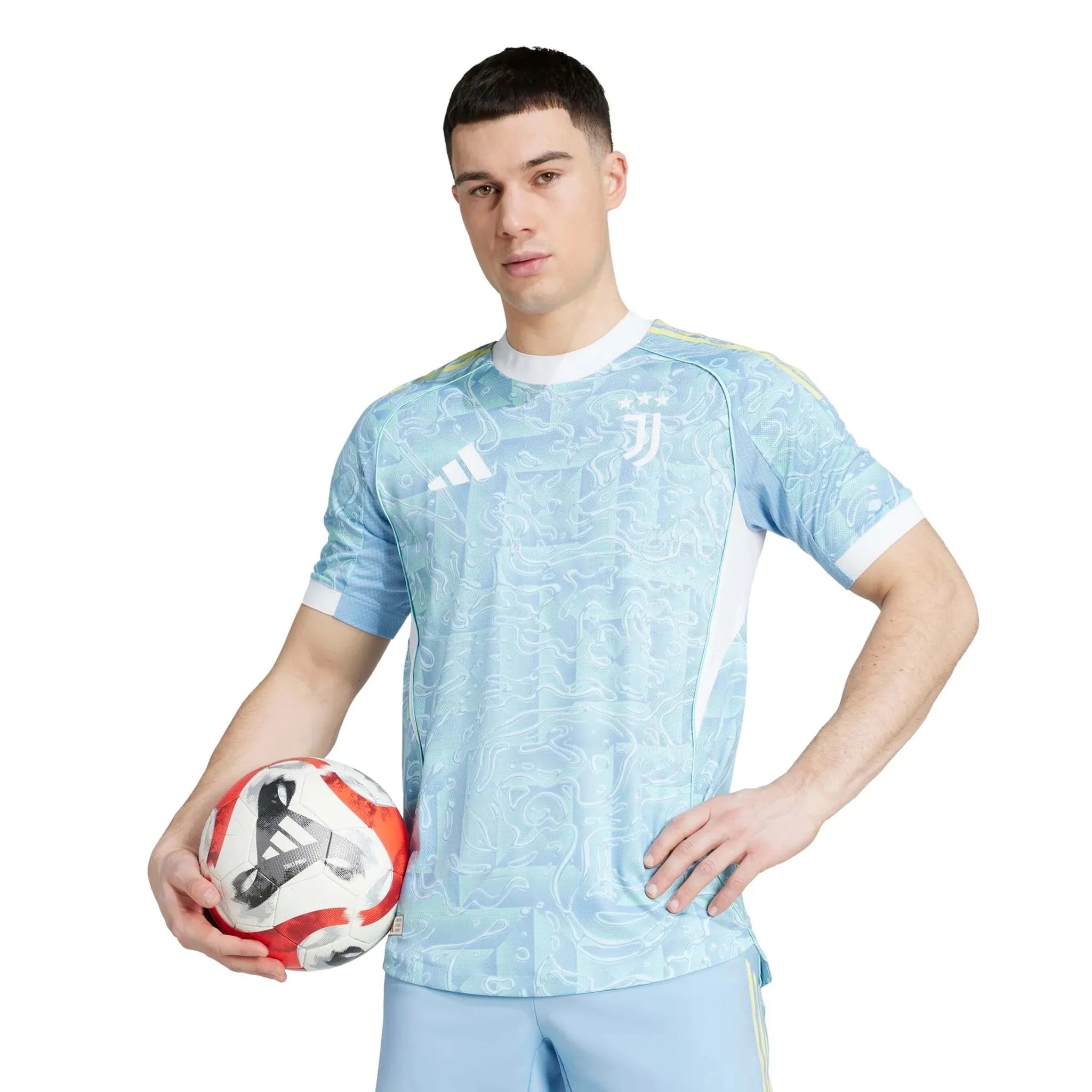 adidas 2025-26 Juventus Men's Authentic Away Soccer Jersey