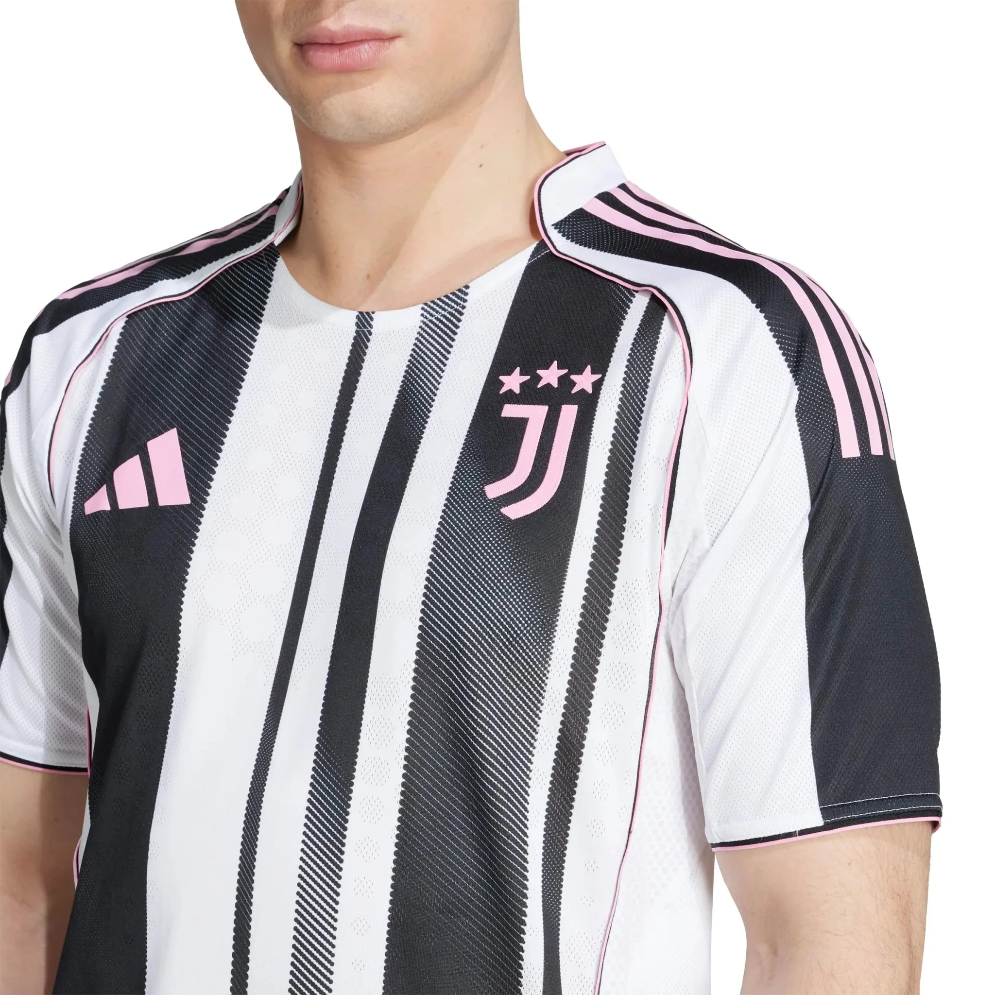 adidas 2025-26 Juventus Men's Authentic Home Soccer Jersey