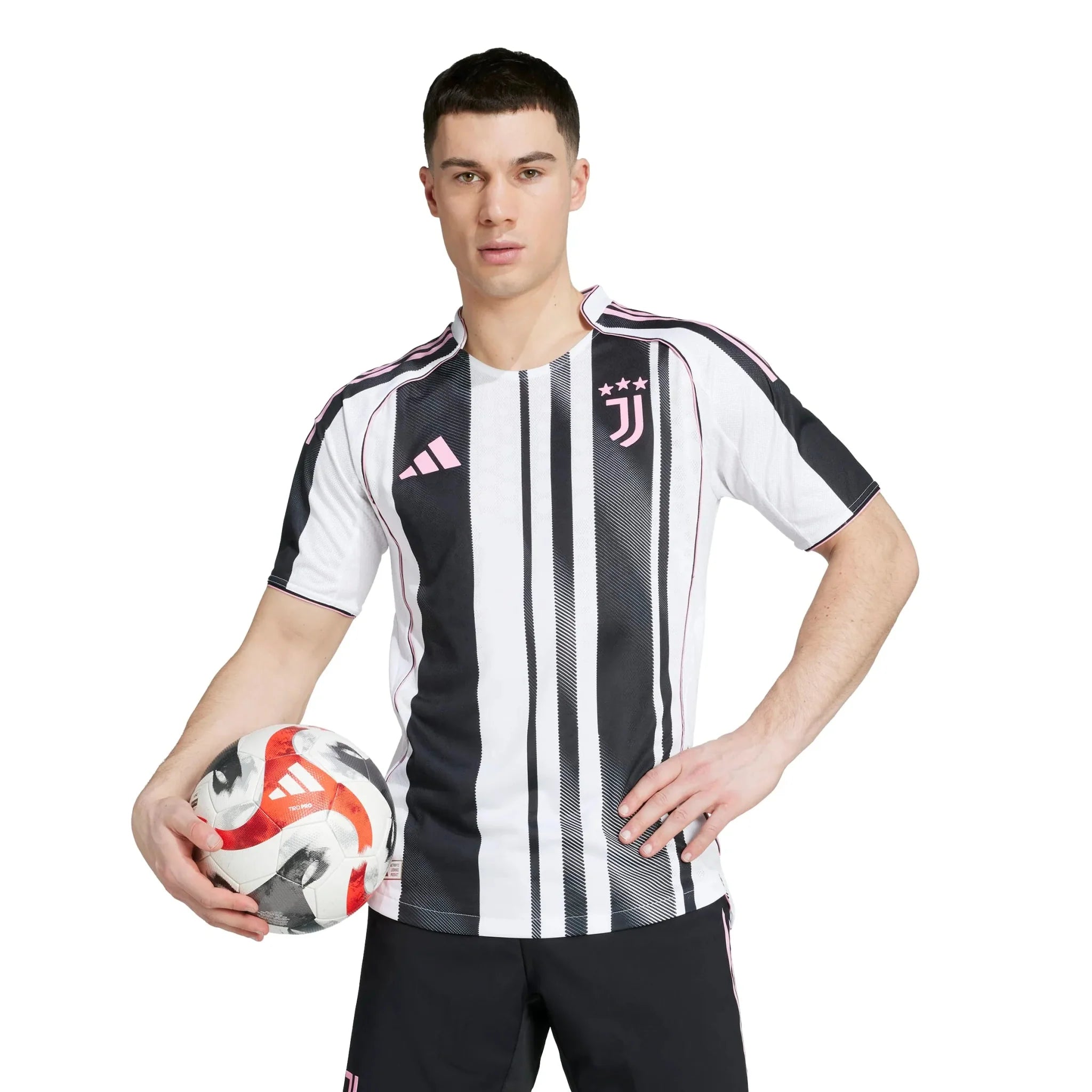 adidas 2025-26 Juventus Men's Authentic Home Soccer Jersey