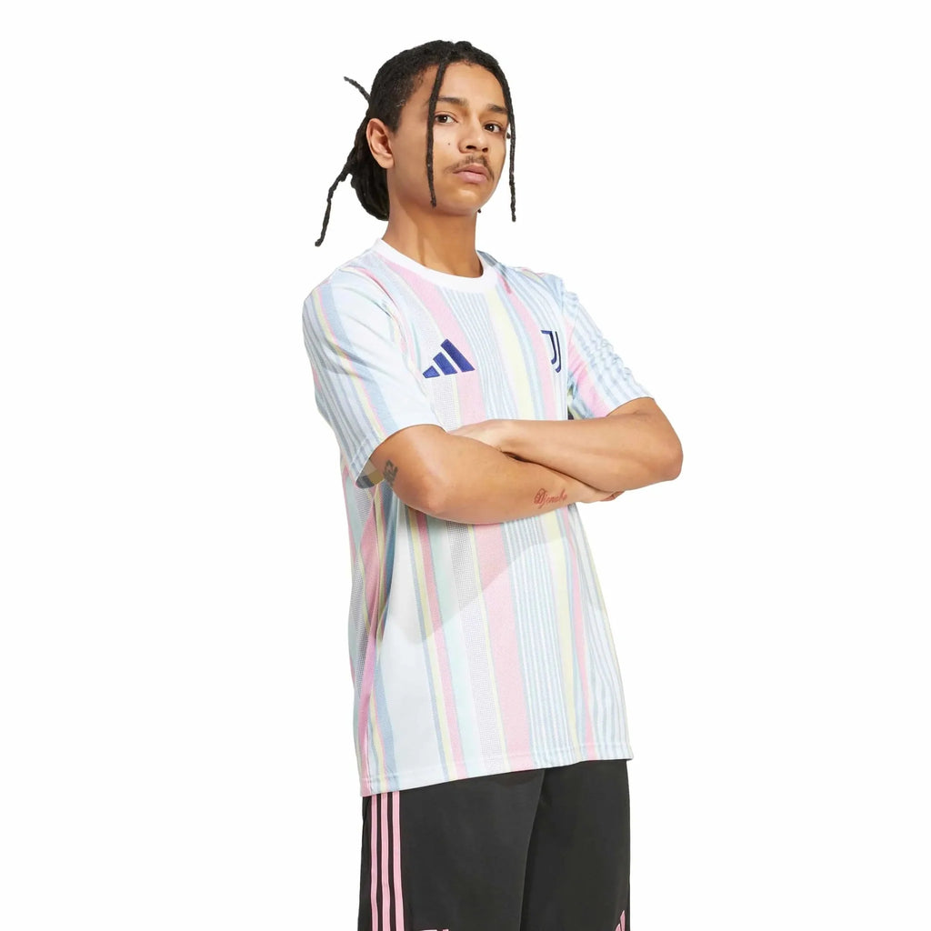 adidas 2025-26 Juventus Men's Pre-Match Soccer Jersey